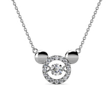 Load image into Gallery viewer, Destiny Dancing Mickey Mouse Necklace with Swarovski Crystals