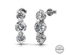 Load image into Gallery viewer, Destiny Jewellery Royalty 5 pair earring set with Swarovski Crystals
