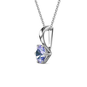 Destiny Alexandrite Necklace with Swarovski Crystal