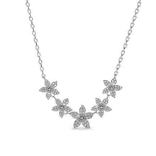 Load image into Gallery viewer, Destiny Kira flower Necklace with Swarovski Crystals