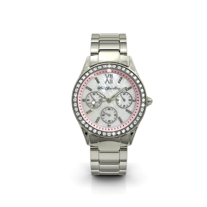 Destiny Jewellery Alaina Stainless Steel Watch embellished with Swarovski Elements
