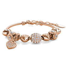 Load image into Gallery viewer, Destiny Haisley Charm Bracelet with Swarovski® Crystals