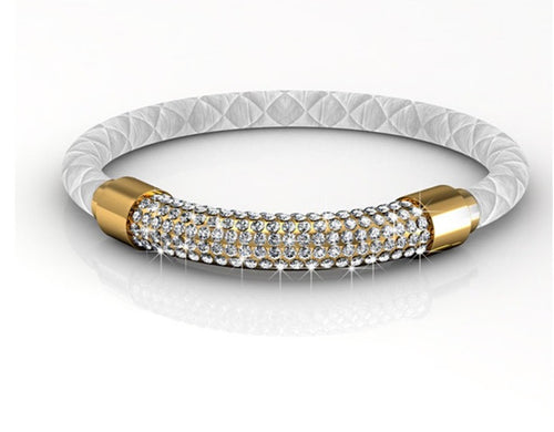 Destiny Jewellery Lush Bracelet embellished with Swarovski crystals-available in 3 variants