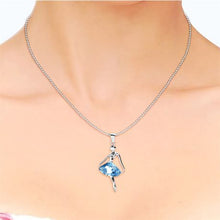 Load image into Gallery viewer, Destiny Sibyl Ballerina Necklace with Swarovski Crystals