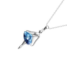 Load image into Gallery viewer, Destiny Sibyl Ballerina Necklace with Swarovski Crystals