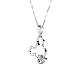 Destiny Mickey Mouse Set With Crystals From Swarovski® - Silver