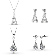 Load image into Gallery viewer, Destiny Paris Necklace &amp; Earring Set with Swarovski Crystals