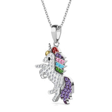 Load image into Gallery viewer, Destiny Enchanted Unicorn Necklace Crystals from Swarovski®