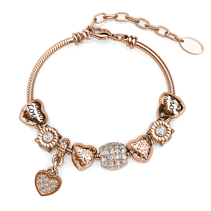 Destiny Haisley Charm Bracelet with Swarovski® Crystals