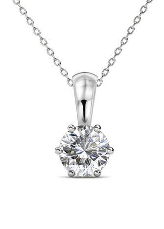 Destiny Diamond Necklace with Swarovski Crystal