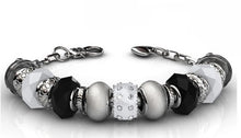 Load image into Gallery viewer, Destiny Jewellery Destiny charm Bracelet embellished with Swarovski crystals -available in 3 colours