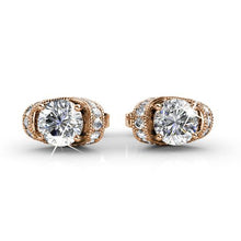 Load image into Gallery viewer, Destiny Eden Earrings with Swarovski Crystals - Rose