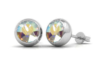 Load image into Gallery viewer, Destiny Jewellery 7 pair Moon earring set embellished with Swarovski crystals