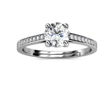 Load image into Gallery viewer, Celèsta 925 Sterling Silver 1.00ct Moissanite Duchess Ring