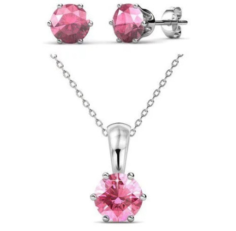 Destiny October Birth Set with Swarovski Crystals