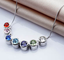 Load image into Gallery viewer, Destiny 7 Pendant Set with Swarovski Crystals