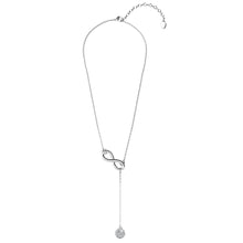 Load image into Gallery viewer, Destiny Infinity drop Necklace with Crystals from Swarovski®
