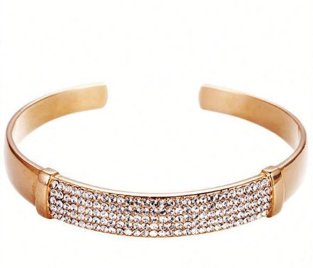 CDE Rose Gold Simone Bracelet embellished with Swarovski Crystals